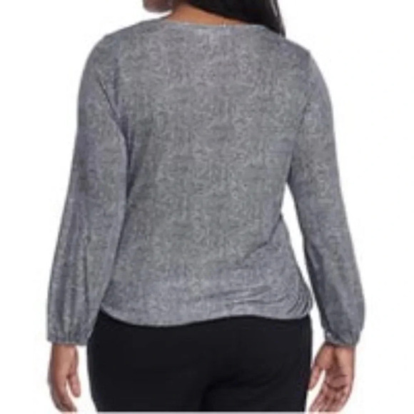 Michael Kors Stingray Keyhole Top - Picture 2 of 6